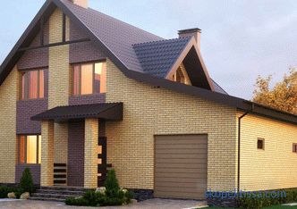 A tetőtérrel ellátott szénsavas beton háza, az építési és üzemeltetési előnyök, különösen az elrendezés