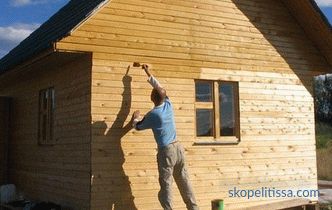 hogyan kell festeni egy fából készült házat