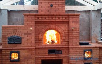 Tégla barbecue tűzhely: kivitelezhetősége, fajtái, építési folyamata