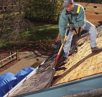 A tetőszerkezet szétszerelése, módszerek, jellemzők és folyamatlépések, amelyek befolyásolják a tető szétszerelését