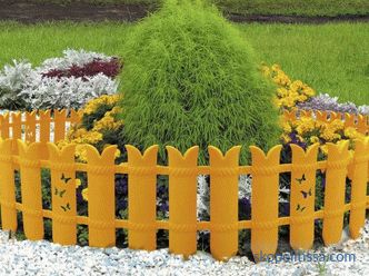 Kerttervező Virágágy: árak a kerítéshez