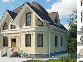 Házak és nyaralók projektjei 2 különböző bejárattal rendelkező családnak, tervezés, árak Moszkvában