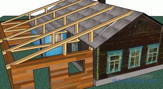 A tető a teraszon - típusok, műszaki és működési jellemzők, telepítési árnyalatok